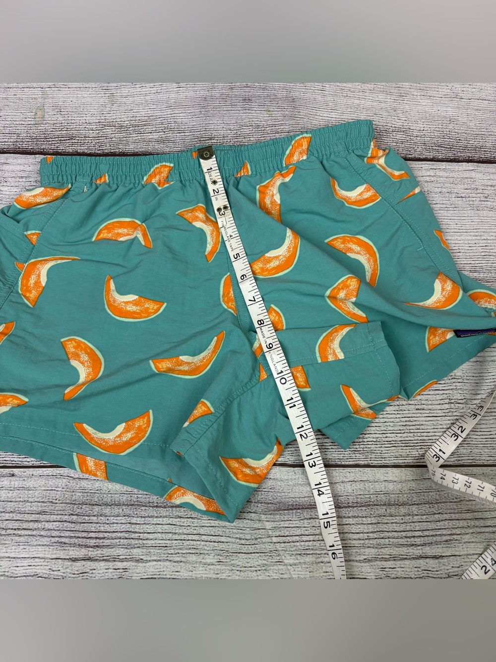 Patagonia Beryl Green Melon Baggies - Picture 11 of 13